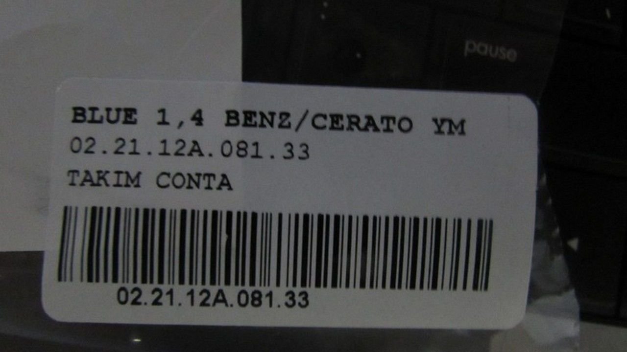 BLUE 2011- / CERATO YM / RIO 2012- 1,4 BENZINLI G4FA / GF4C TAKIM CONTA