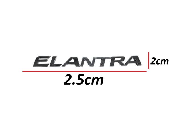 YAZI ELANTRA 11-19 ARKA (ELANTRA YAZISI)