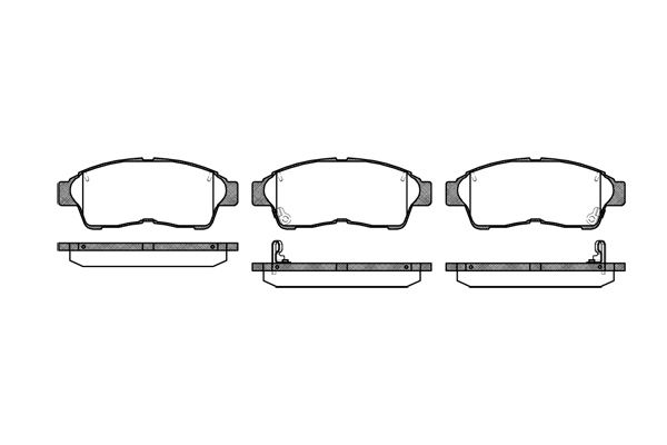 ON FREN BALATA - COROLLA 95>02 *ENJ*/CORONA 92>97/RAV4 97>00 (ROADHOUSE)