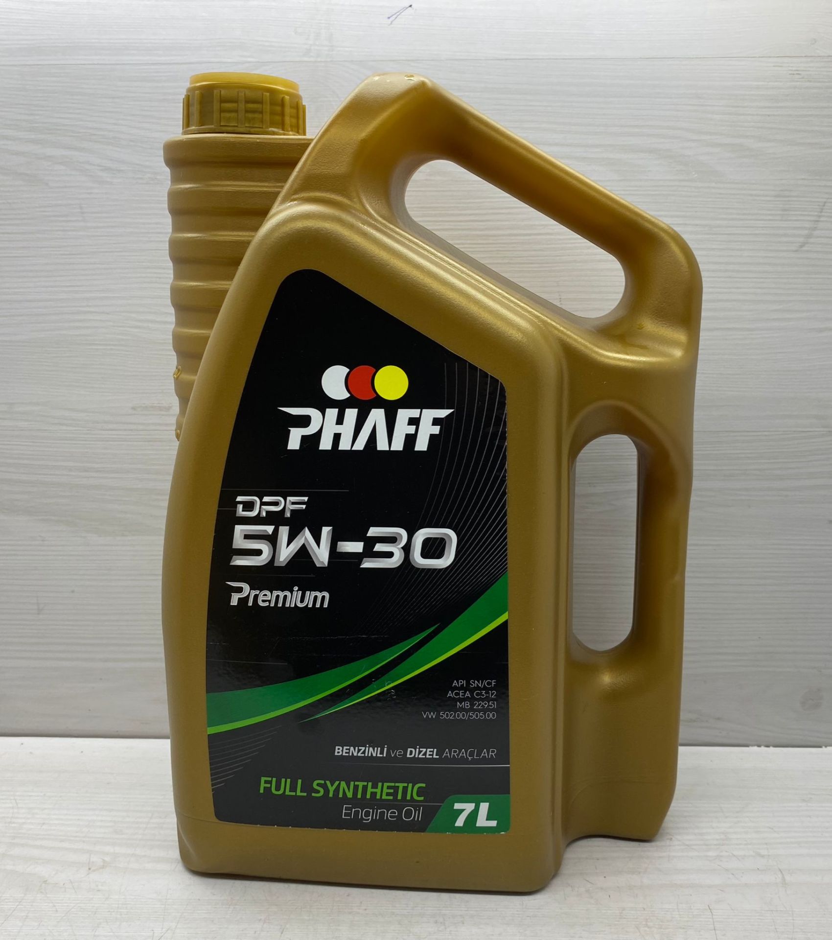 YAG 5W30 7LT PHAFF PARTIKULLU