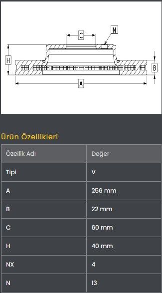 FREN DISKI ON (256-4)- SWIFT 10-