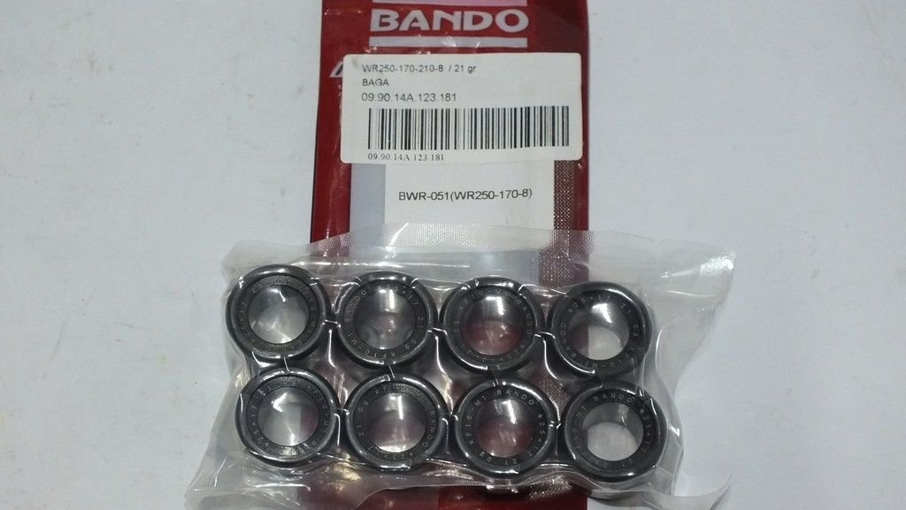 WR250-170-210-8  / 21 gram  /  Weight Roller / BAGA