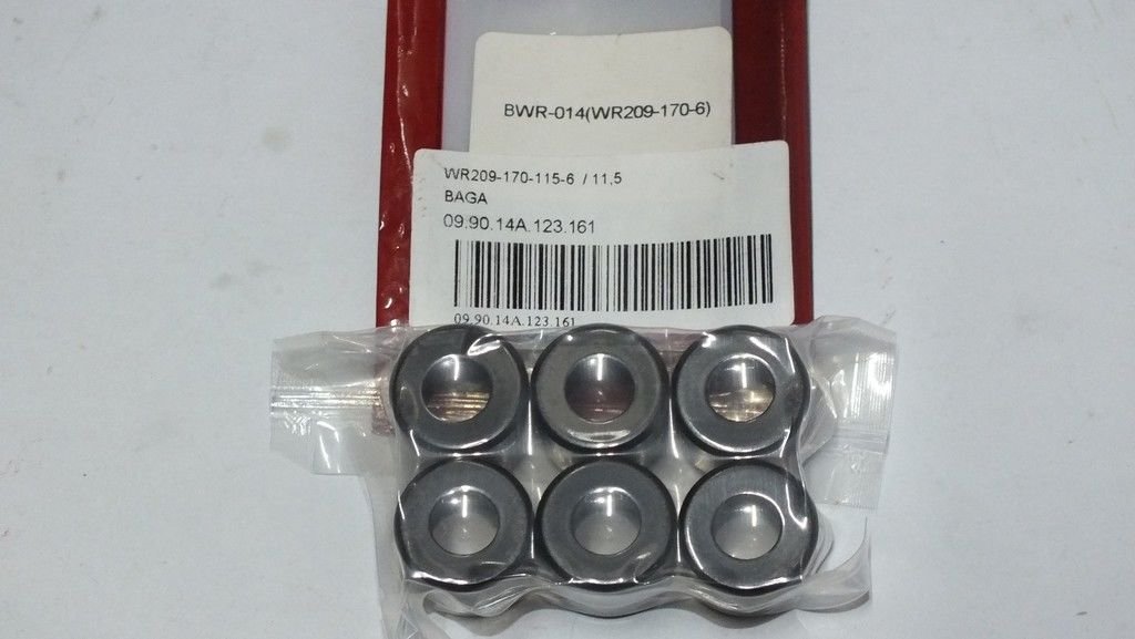 WR209-170-115-6  / 11,5 gram  /  Weight Roller / BAGA