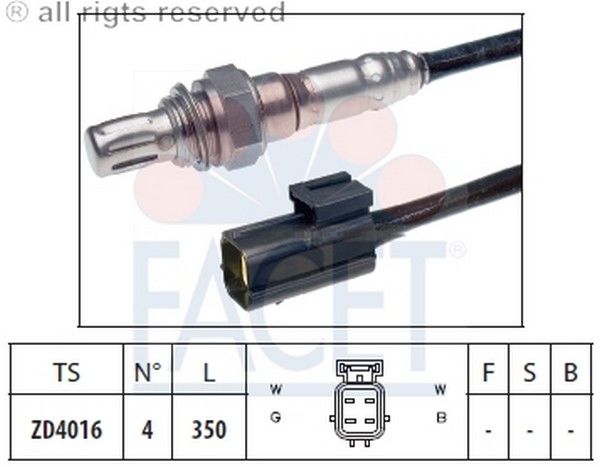 SENSOR OKSIJEN-ACCENT 95>00 1.5 16V  (FACET)