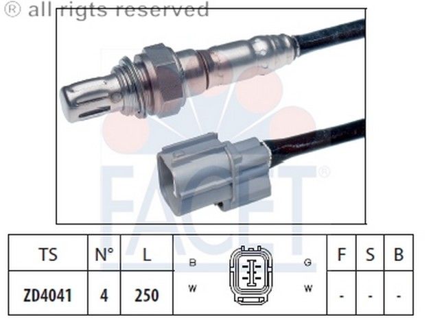 SENSOR OKSIJEN-ACCORD-EURO F18  1998-01  (FACET)
