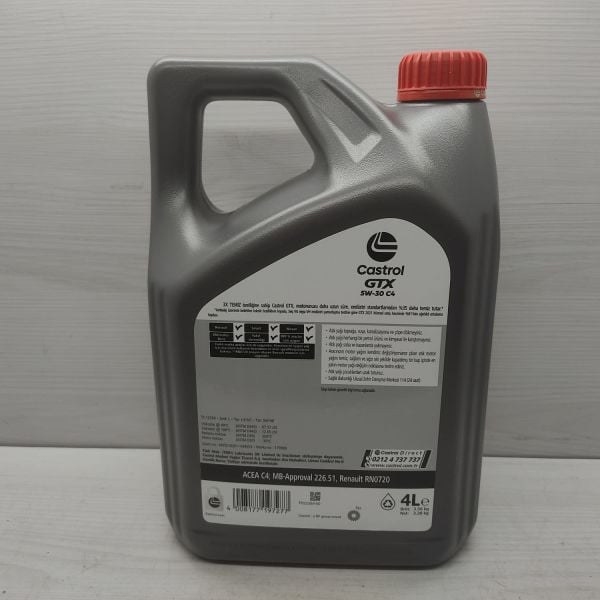 YAG 5W30 4LT CASTROL GTX