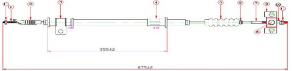 Starex el fren teli ön 98-01