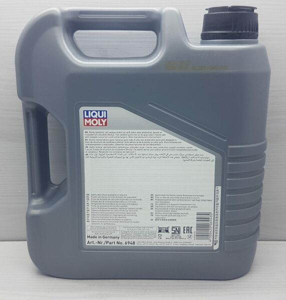 Yağ 10W40 4Lt Liqui Moly Mos2