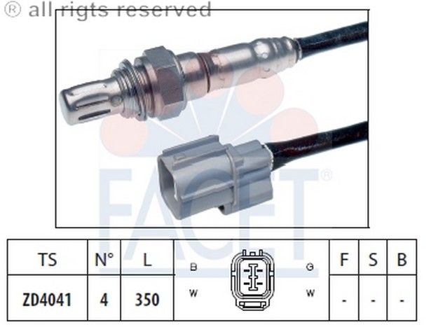 SENSOR OKSIJEN-HONDA CIVIC VI 2,0 16V 1999-01