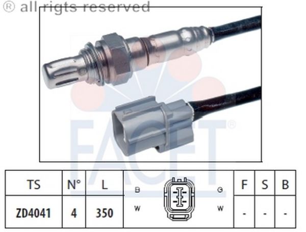 SENSOR OKSIJEN-HONDA CIVIC VI 2,0 16V 1999-01