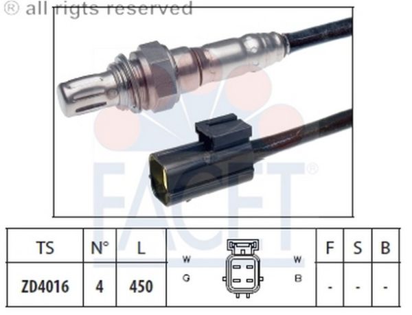 SENSOR OKSIJEN-HYUNDAI ELANTRA1,8I 16V 1995-05