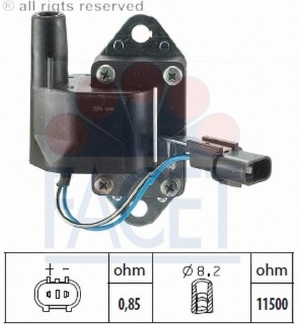 BOBIN ATESLEME-ELANTRA  1990-95/SCOUPE 1990-95  (FACET)