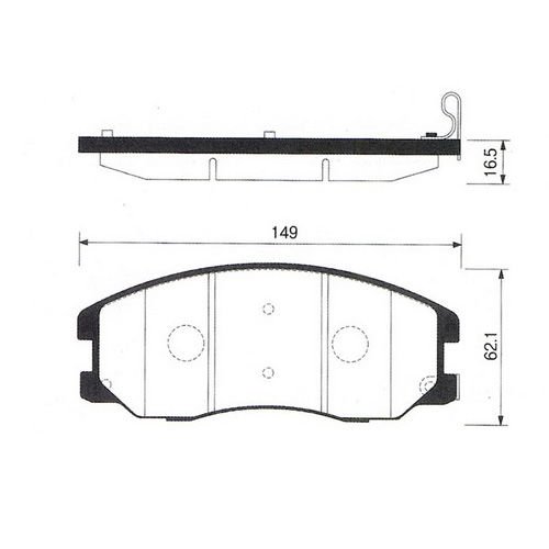 ON FREN BALATA - CAPTIVA 06- / ANTARA 06-