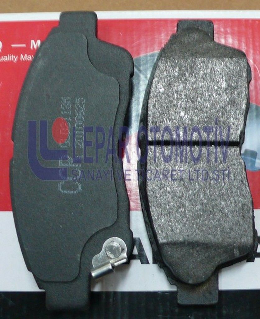 COROLLA 1988-2002 1,6 ENJEKSİYONLU / CORONA /  CARİNA / RAV-4 1993- AE92 / AE101 / AE111 FREN BALATASI ÖN DİSK