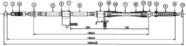 ARKA EL FREN TELI SAG- 323-LANTIS 1.8