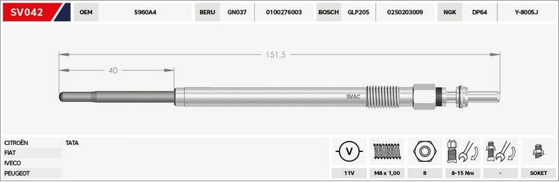 KIZDIRMA BUJISI (ISITMA)- TATA-XENON 2.2 DSL