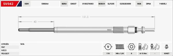 KIZDIRMA BUJISI (ISITMA)- TATA-XENON 2.2 DSL