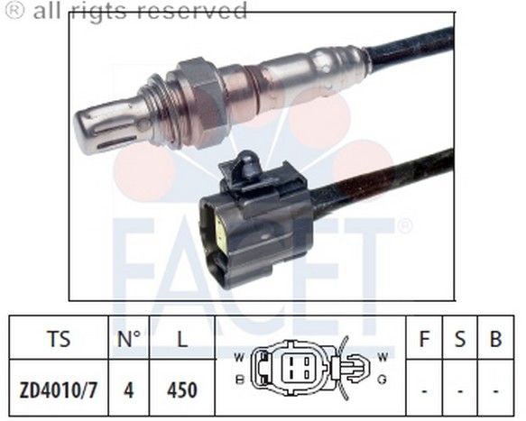 SENSOR OKSIJEN-MAZDA 323 Z5 1999>>