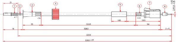 KILOMETRE TELI- L300 98-