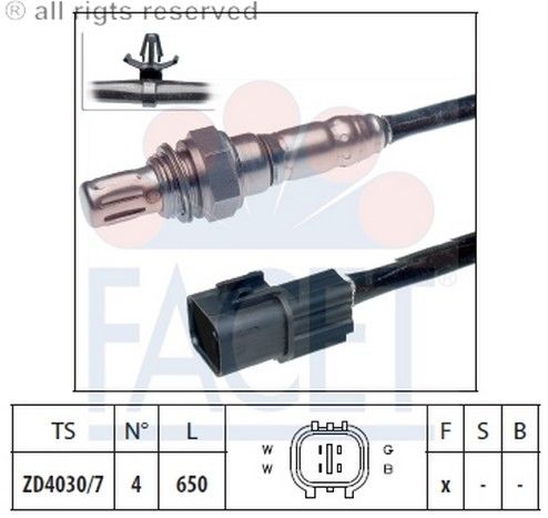 SENSOR OKSIJEN-MIT.CARISMA 1.6 1997-05