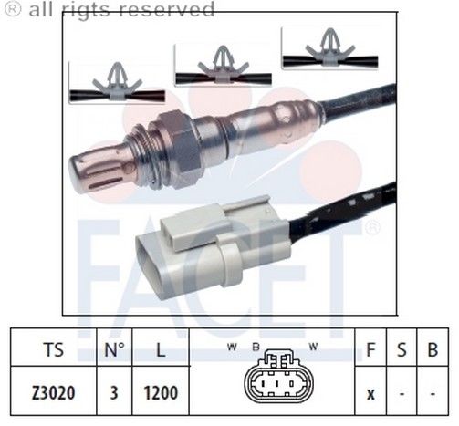 SENSOR OKSIJEN-NISSAN TERRANO II 2,4 4WD 1996-01