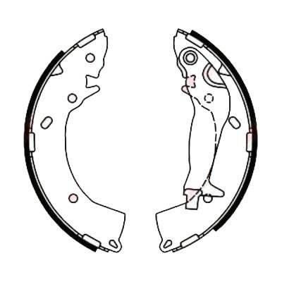 ARKA FREN BALATA (PABUC) - GETZ 02-> (ABSLI) / I20 08->