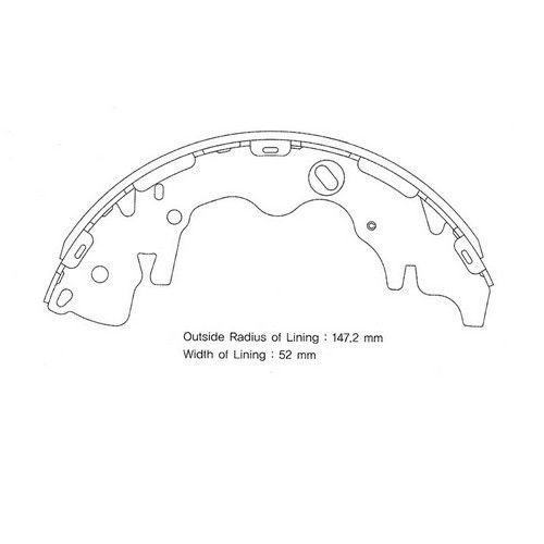 ARKA FREN BALATA (PABUC) - H1 08->