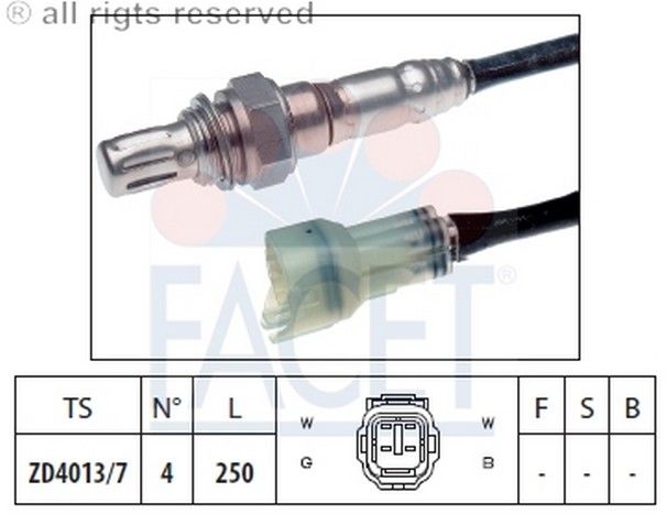 SENSOR OKSIJEN-SUZUKI GRAND VITARA 1.6 (FACET)