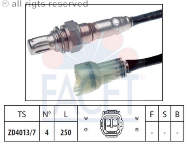 SENSOR OKSIJEN-SUZUKI GRAND VITARA 1.6 (FACET)