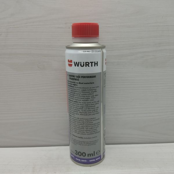 MOTOR YAĞI PERFORMANS İYİLEŞTİRİCİ WÜRTH
