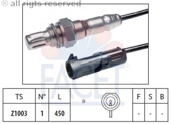 SENSOR OKSIJEN-SWIFT 1990-01  (FACET)