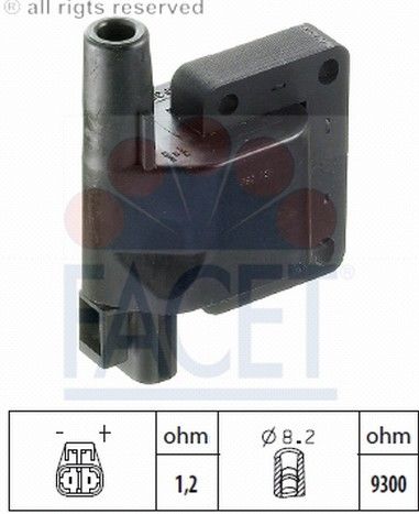 BOBIN ATESLEME-PRIMERA-P10/P11 1.6-2.0/ALMERA  (FACET)