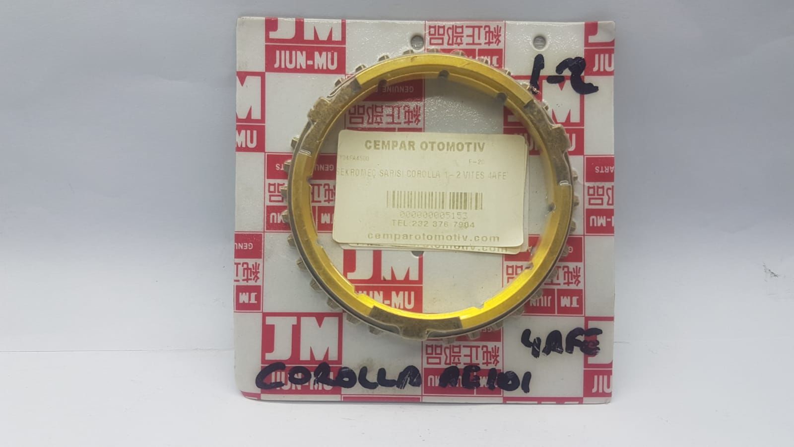 Sekromeç Sarısı Corolla 1-2 Vites 4Afe