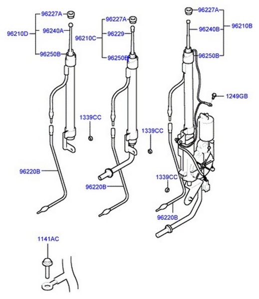 SONATA 99 ANTEN OTOMATİK