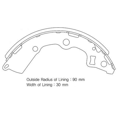 ARKA FREN BALATA (PABUC) - PICANTO 04-11