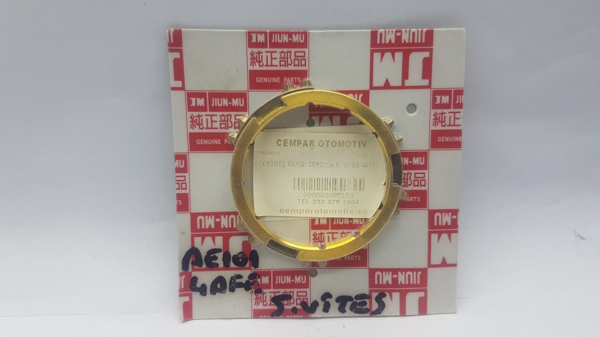 Sekromeç Sarısı Corolla 5. Vites 4Afe