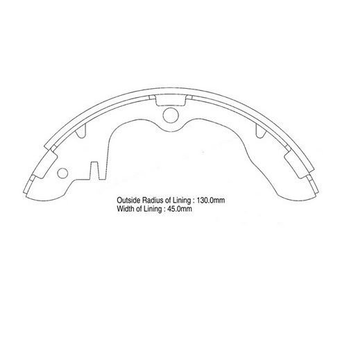 FREN BALATASI PABUC ON/ARKA - PABUC-CERES 2.2