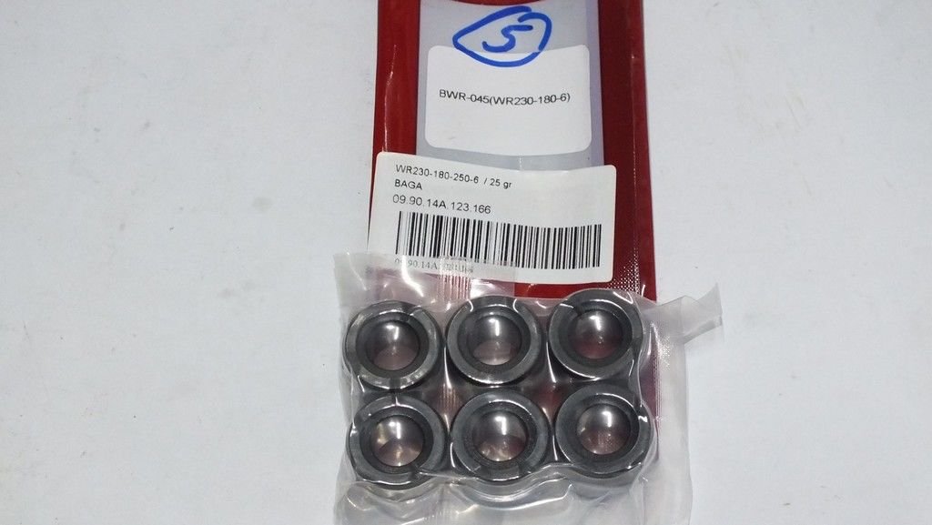 WR230-180-250-6  / 25 gram  /  Weight Roller / BAGA
