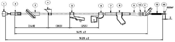 ARKA EL FREN TELI SOL- SWIFT 2WD 05-