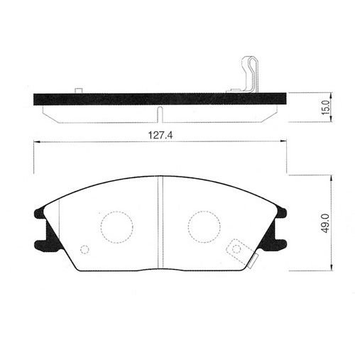 ON FREN BALATA - ACCENT 95-05 / EXCEL 88-95 / GETZ 02-