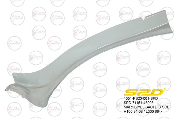 MARSBIYEL SACI DIS SOL- H100 94-08 / L300 86->