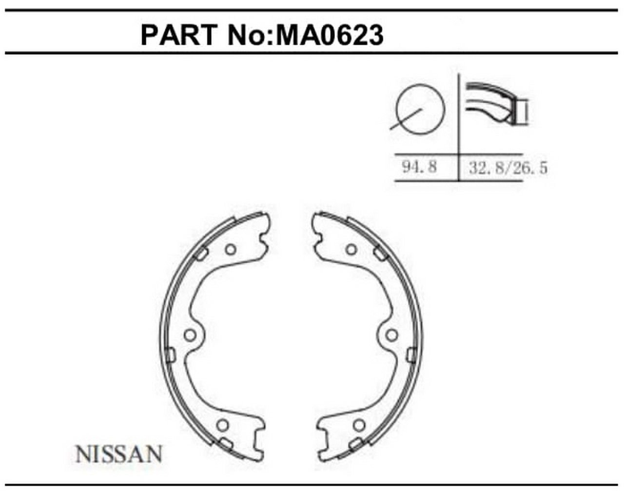 NAVARA 2006- / X-TRAIL / PATHFINDER EL FREN BALATASI PABUÇLU