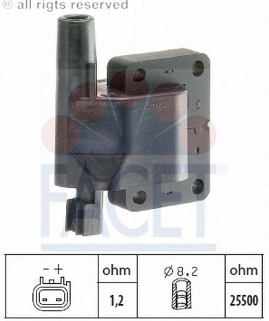 BOBIN ATESLEME-SWIFT 1.3 92>94  (FACET)