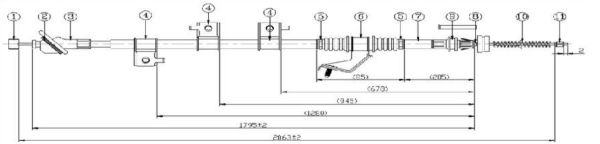 ARKA EL FREN TELI SOL- D-MAX 14-
