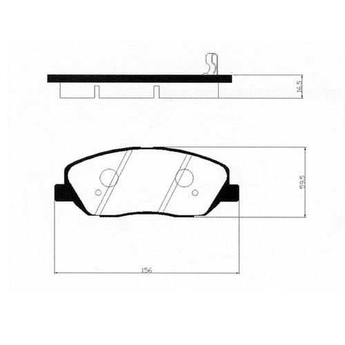 ON FREN BALATA - SANTAFE 10- / SORENTO 10- / H350-PANELVAN 2015- / MUSSO GRAND 19- / KORANDO C 10- / KORANDO SPORTS 12- / REXTON 17-