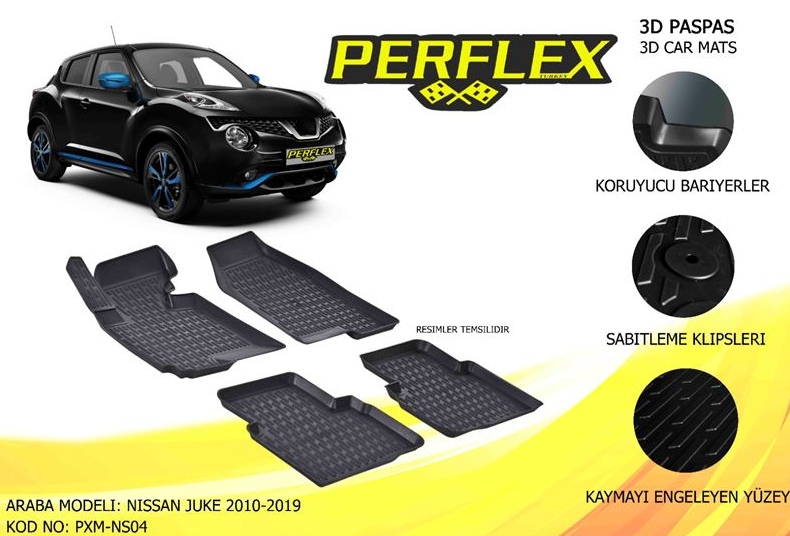 Paspas Juke 10-19 3D