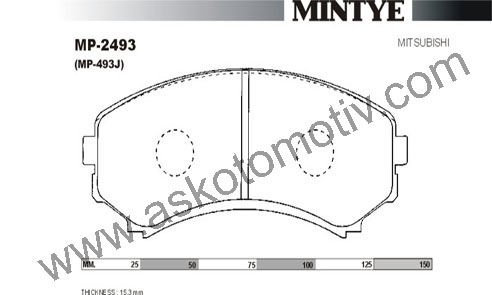ON FREN BALATA - PAJERO 00- / E2200 MNB 98-