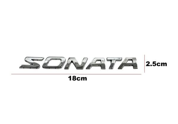 YAZI SONATA 06-10 ARKA (SONATA YAZISI)