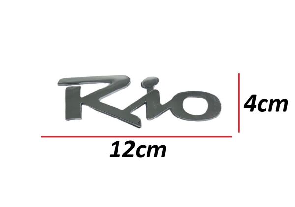 YAZI RİO 05-11 ARKA (RİO YAZISI)