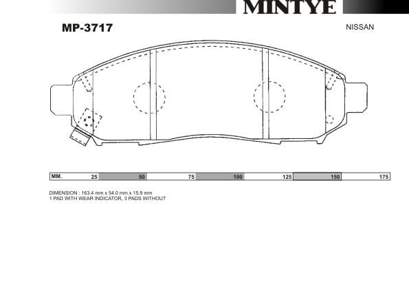 ON FREN BALATA - PATFINDER 05>11 *4WD*